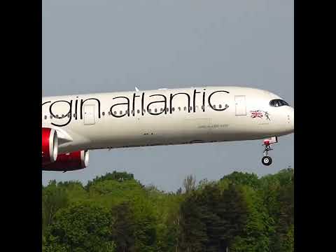 Virgin A350 Arrival