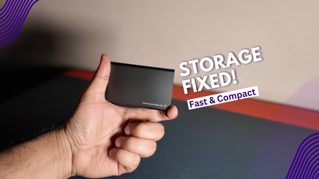 Мгновенное решение проблем с хранилищем данных вашего Mac с помощью этого SSD | Обзор Samsung T7