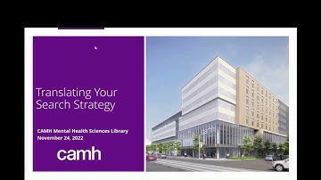 Translating Your Search Strategy