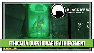 Black Mesa Ethically Questionable Achievement Guide