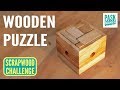 Wooden Puzzle - Easy to Make for a Gift - Scrapwood Challenge Day Four
