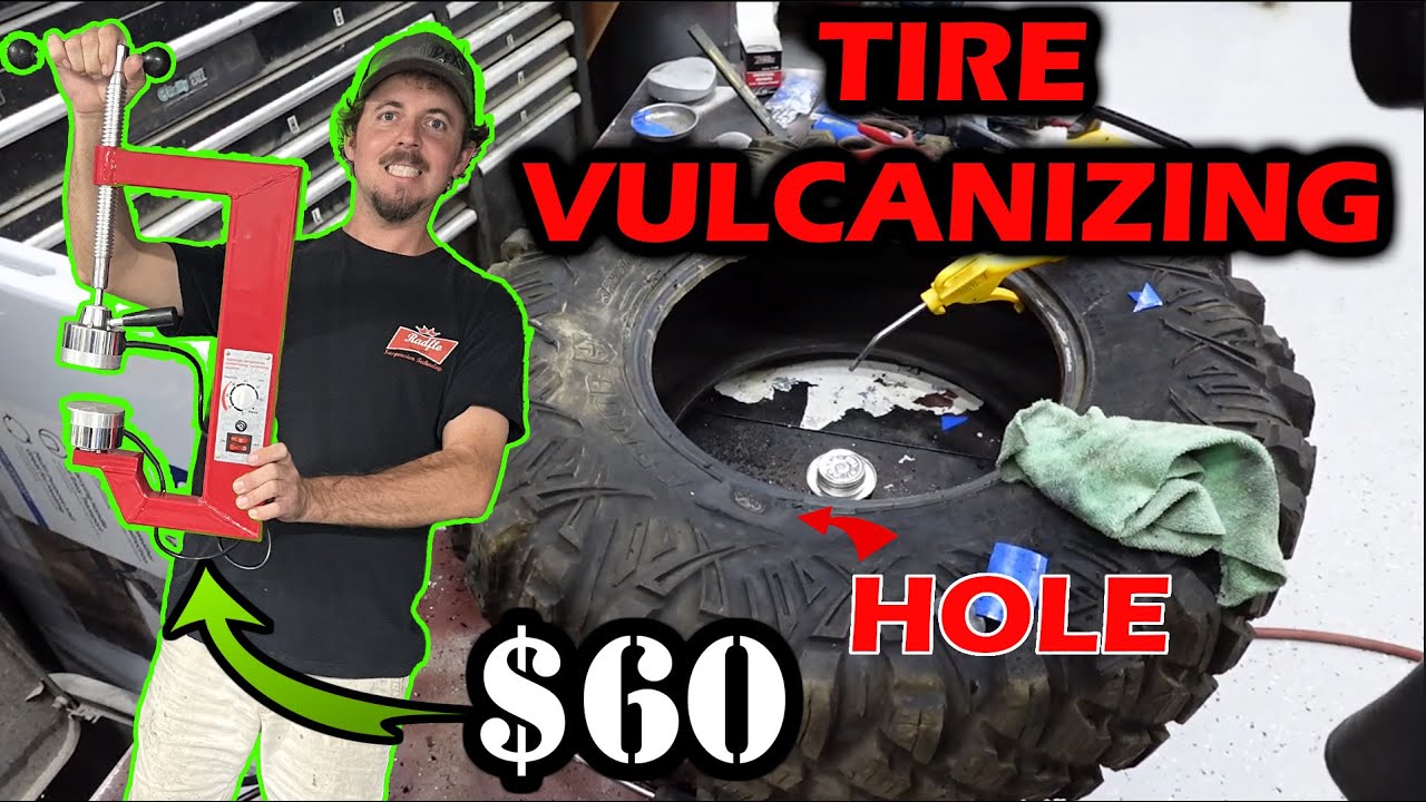 Will A $60 Vulcanizing Tool Rescue My $500 Utv Tire? Watch How It Works!