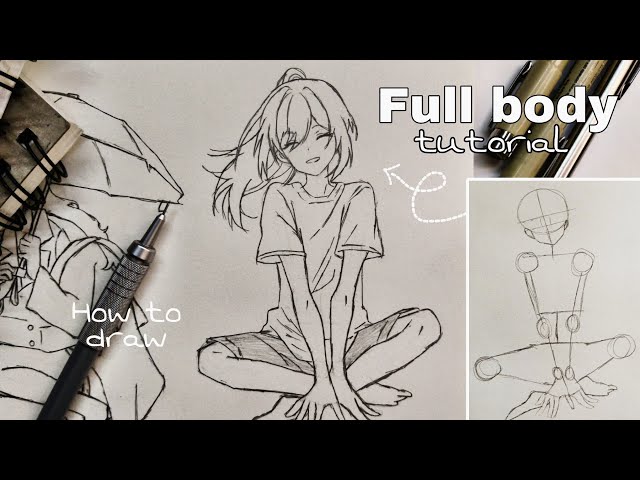 Anime Body Tutorial Sitting