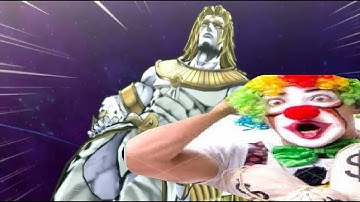 [YBA] Clown gets destroyed by dio ascended to heaven