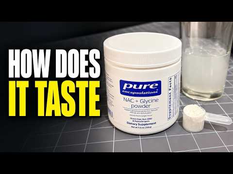 Pure Encapsulations NAC + Glycine Powder Review: review video preview