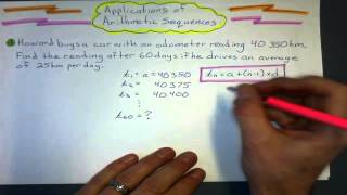 Applications of Arithmetic Sequences