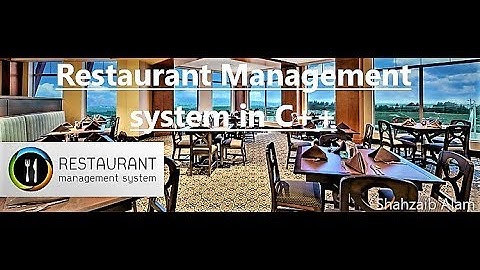 Restaurant Management system using C++ || An Overview