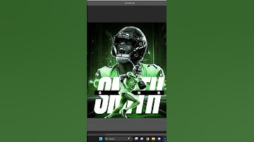 Geno Smith Sports Poster #nfl #sports #art  #photoshop #graphicdesign #football #seahawks