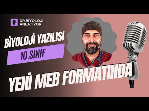 Biyoloji 10. Sınıf 1. Dönem 1. Yazılı | 2023-2024