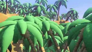 Island UDK Landscape and foliage example