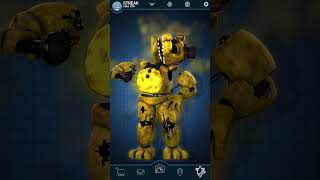 Withered Golden Freddy FNaF Workshop & Voice Line Animation