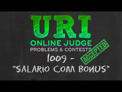 URI 1009 "Salário com Bônus" Solução | Linguagem C