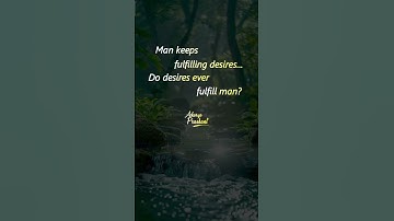 Desire || Acharya Prashant