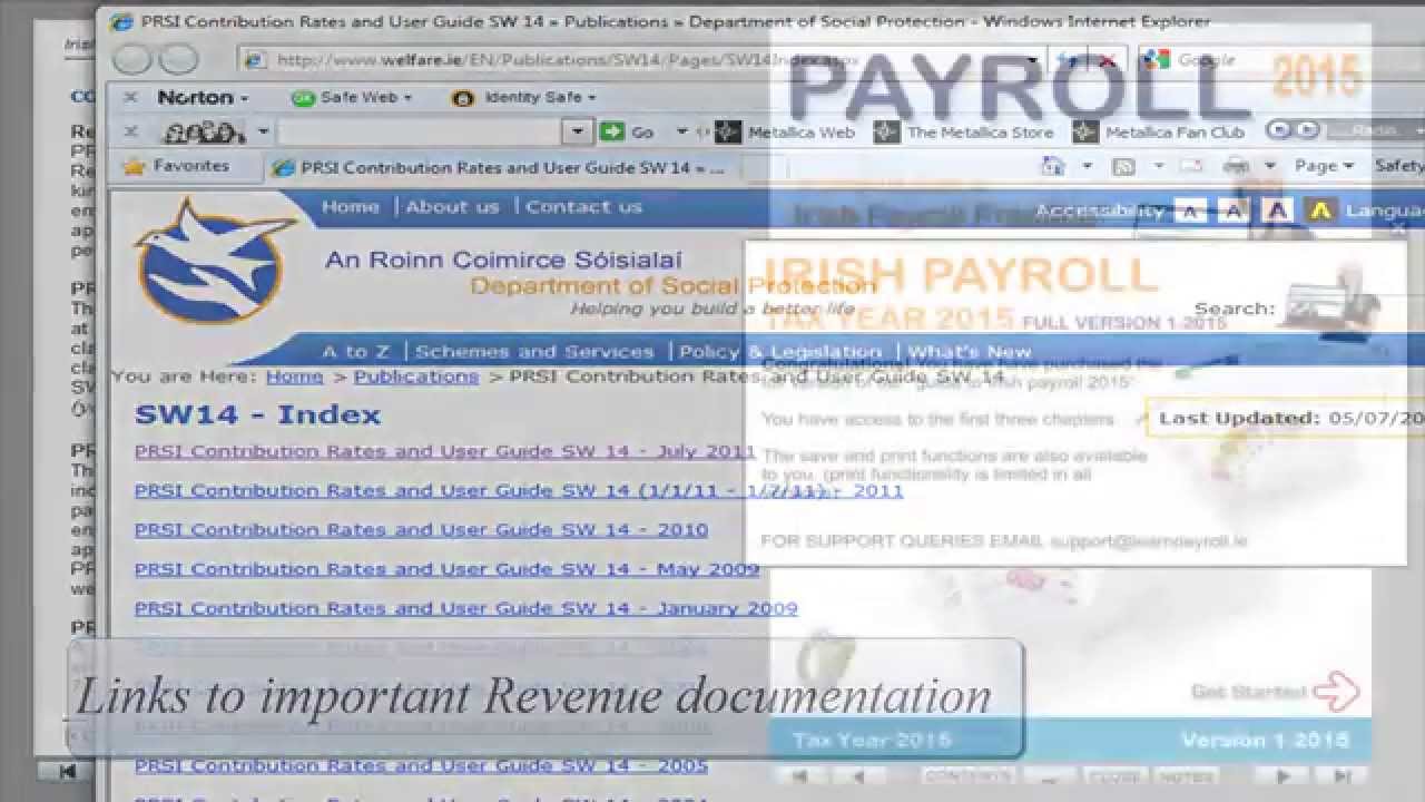 Irish Payroll Course Training Tutorial & Reference 2015 YouTube