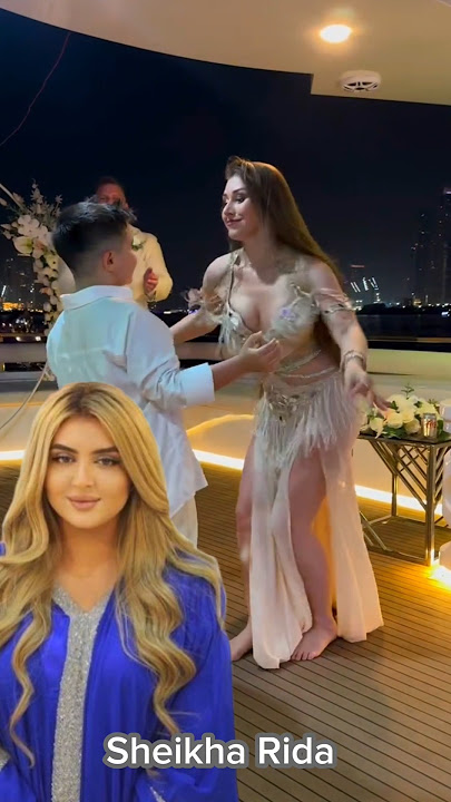 Beautiful Belly Dance Sheikha Rida #sheikhamahra #dubai #bellydance #youtuber #tranding