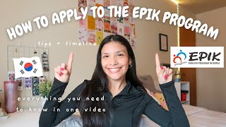 How to Apply to the EPIK Program | Online Application, Lesson Plan, Interview Process, Visa Process screenshot 3