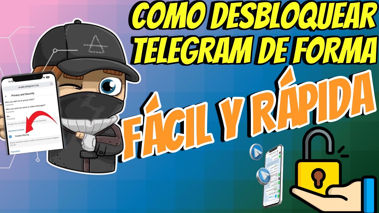 Como desbloquear Telegram de forma Facil y Rapida