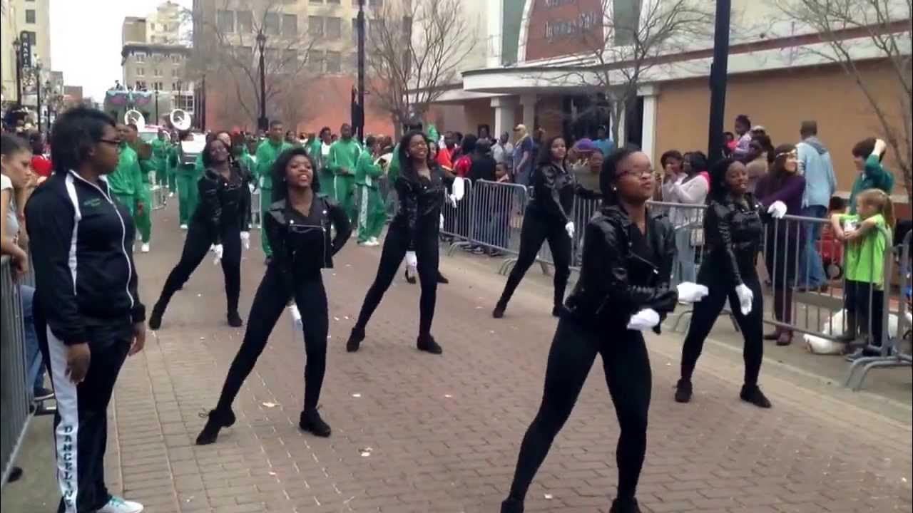 PMHS Marching Band at Alexandria,LA Children's Mardi Gras parade