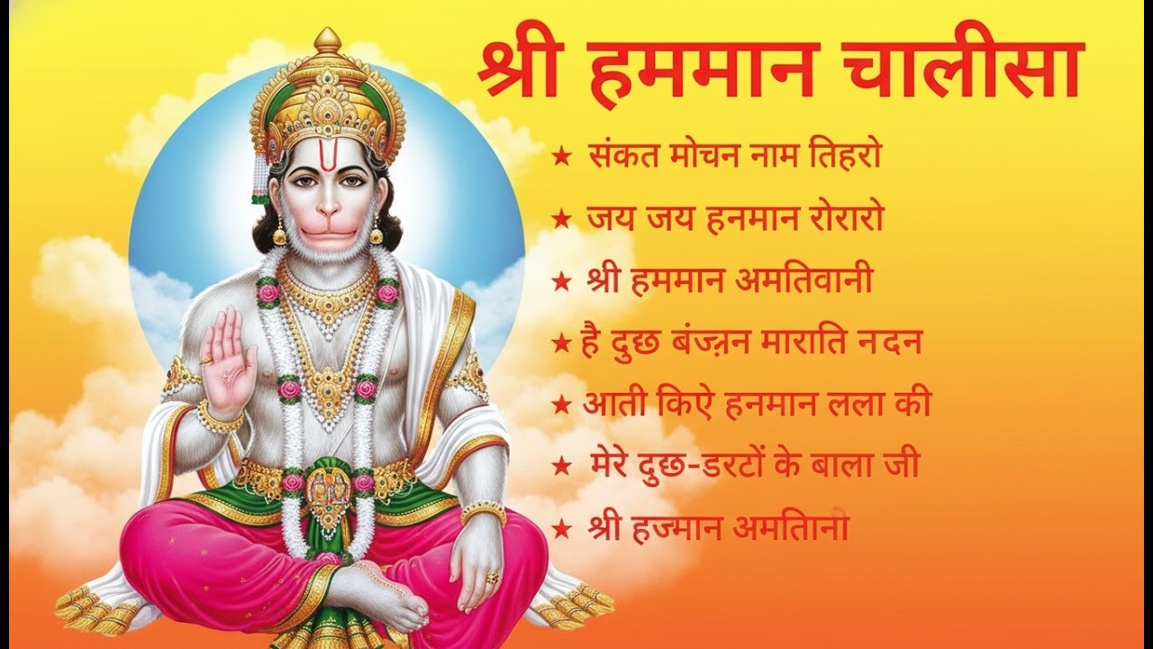 श्री हनुमान चालीसा 🌺🙏| Shree Hanuman Chalisa Original Video |🙏🌺| GULSHAN KUMAR | HARIHARAN |Full HD