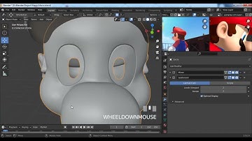 Modeling SUPER MARIO in Blender 2.91 -  Part7