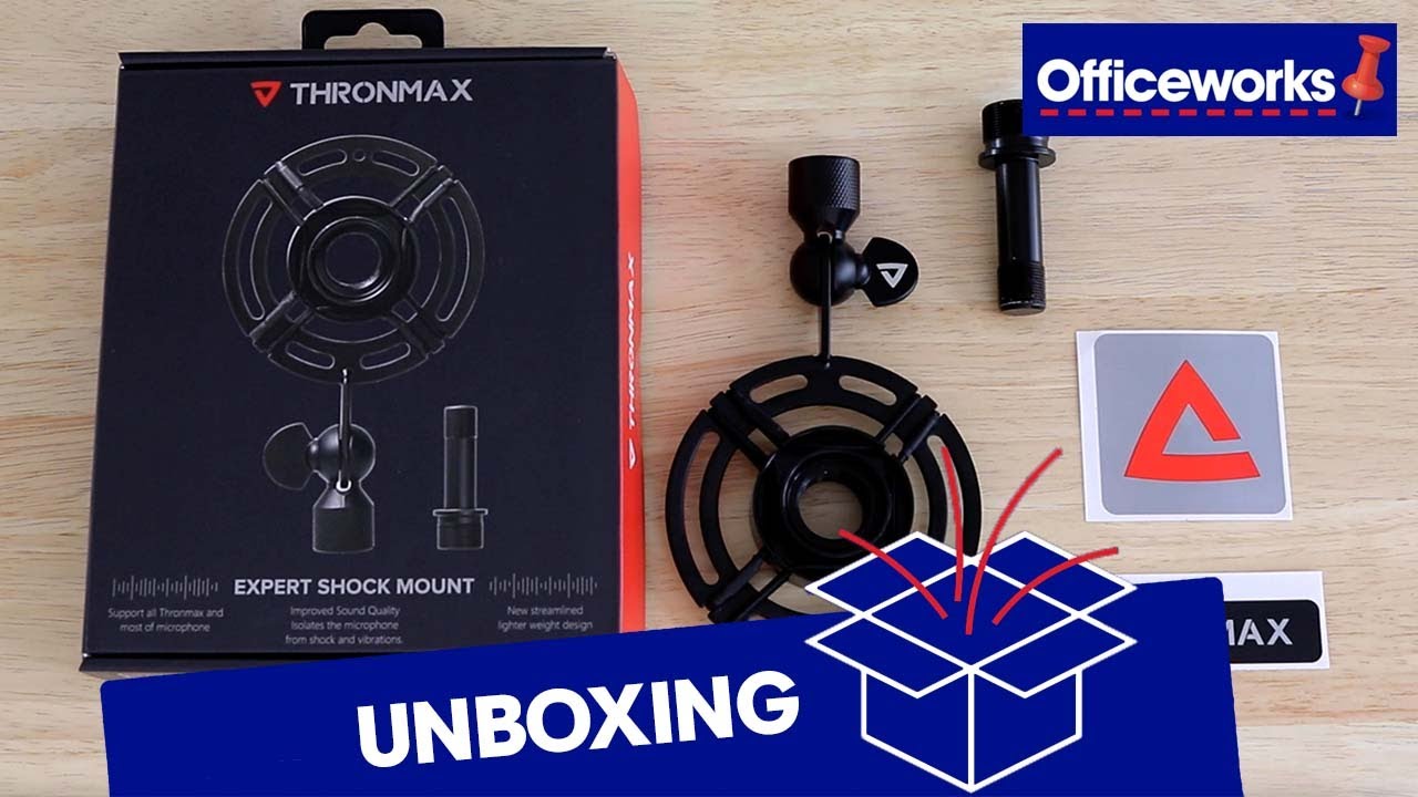 Thronmax Microphone Shock Mount Unboxing