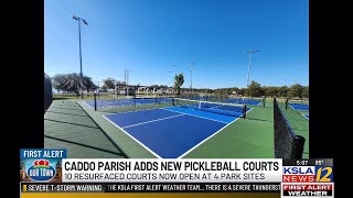 Caddo Parish adds new pickleball courts