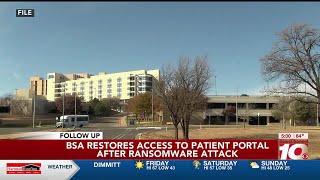 VIDEO: BSA Health System releases update on restoring access to patient portal