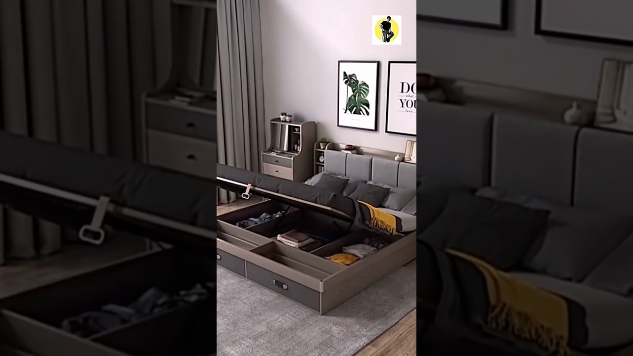 Maximize your furniture storage 💡