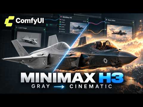 MiniMax H3 ComfyUI Tutorial – Gray Render to Cinematic Video