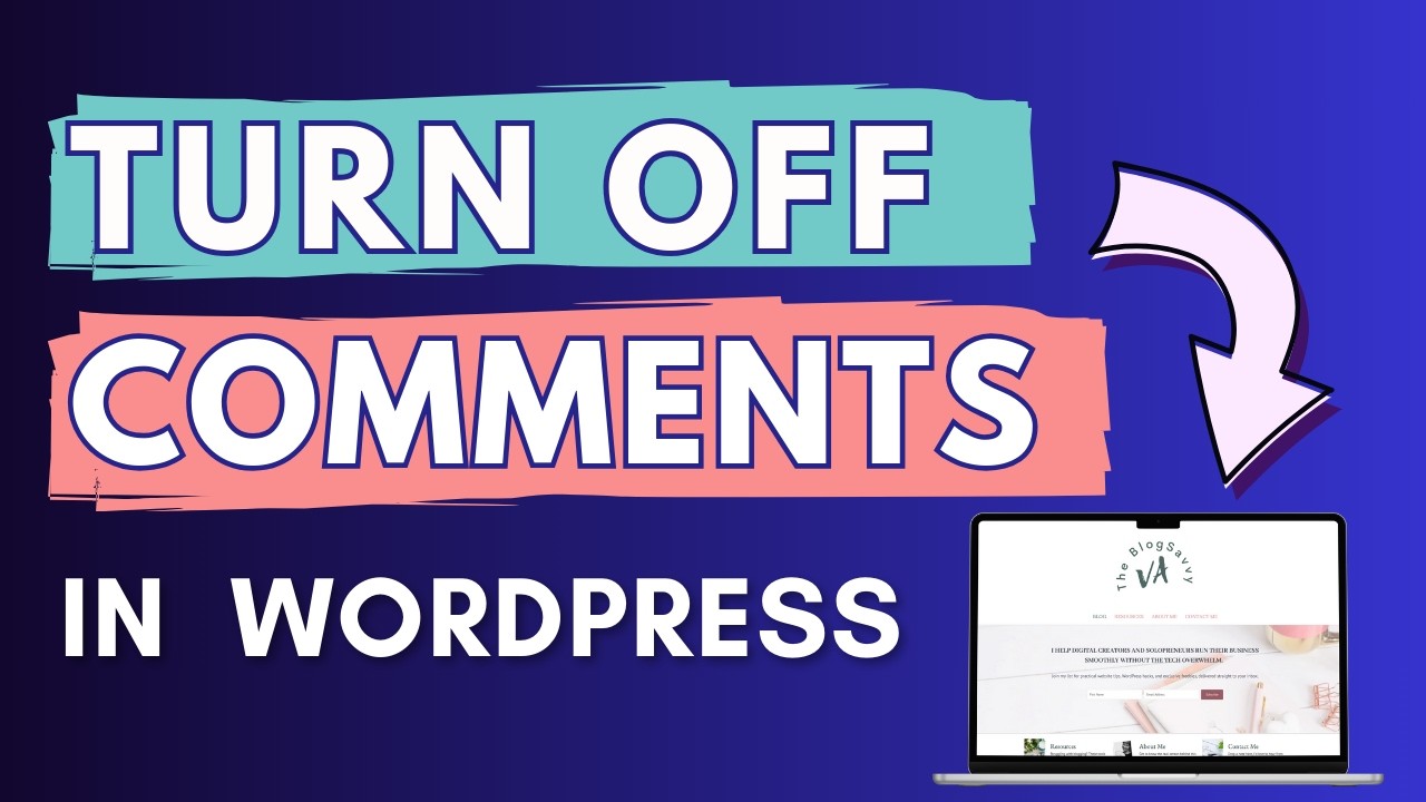 How to Turn Off Comments in WordPress & Stop Spam for Good!