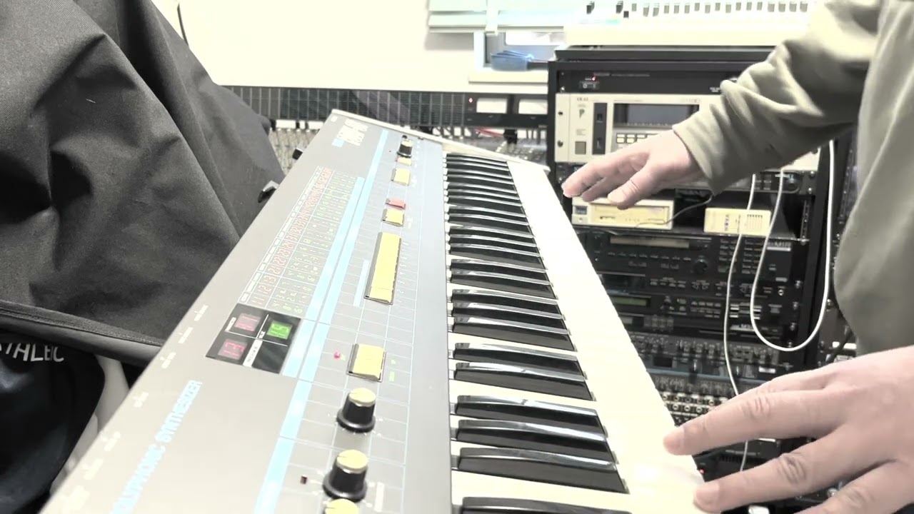 Behringer RD 9 with KORG POLY61