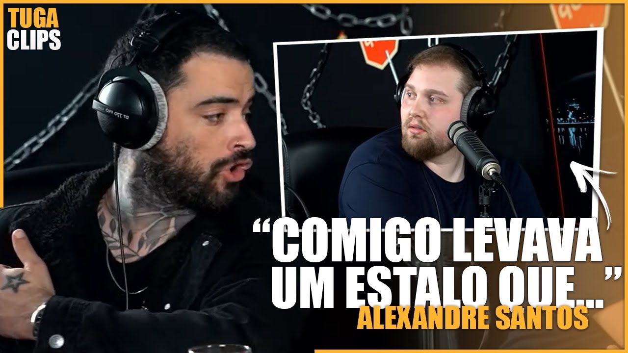 ALEXANDRE SANTOS EXALTA-SE A MEIO DO PODROAST | CORTES PODROAST #18 - CESARVSC