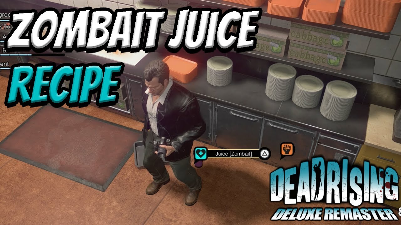 How To Create Zombait Juice (With Ingredient Locations) | Dead Rising ...