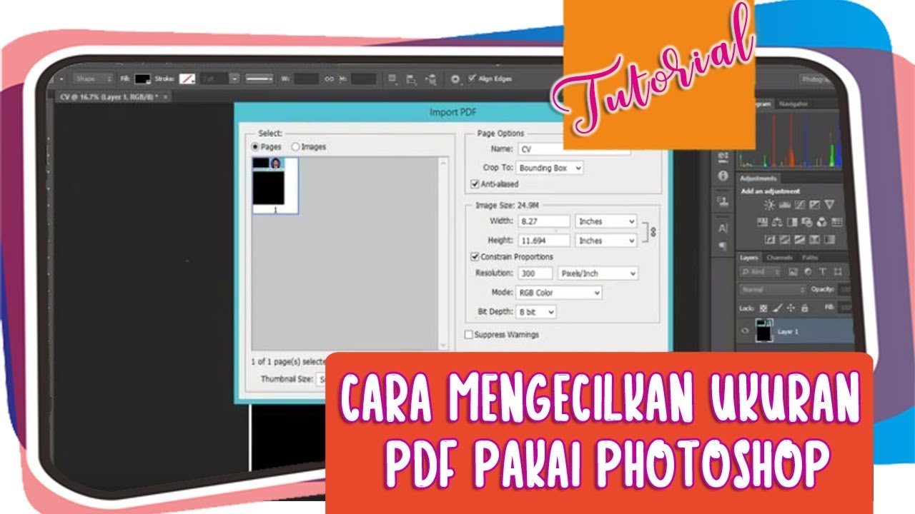 Cara Mengecilkan Ukuran Foto Di Photoshop Cara Mengecilkan Ukuran