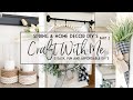 CRAFT WITH ME 2021 | PART 2 | 5 EASY, FUN AND AFFORDABLE SPRING AND HOME DECOR DIY'S