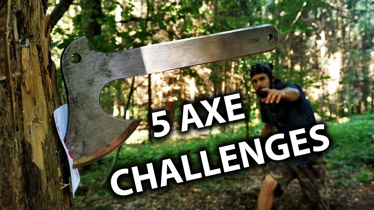 5 EASY Axe Throwing Challenges