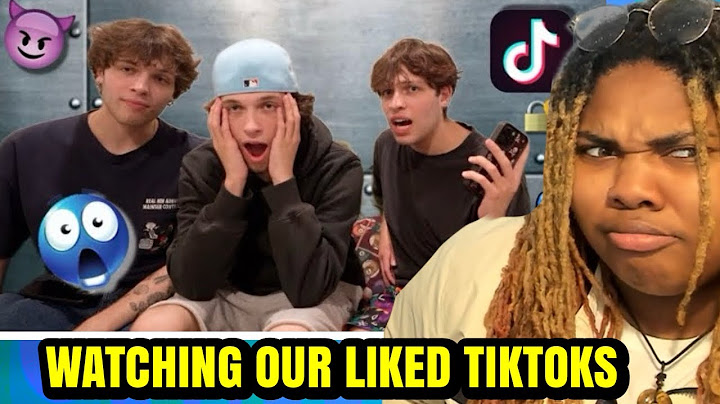 TRIPLETS REACT TO EACH OTHERS LIKED TIKTOKS
