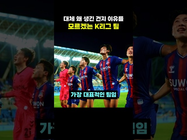 대체 왜 생긴 건지 이유를 모르겠는 K리그 팀