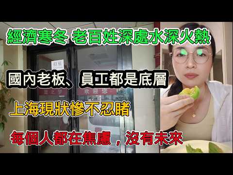 國內經濟寒冬，老百姓深處隨身活人，每個人都在焦慮，沒有未來，老闆、員工都是底層牛馬
