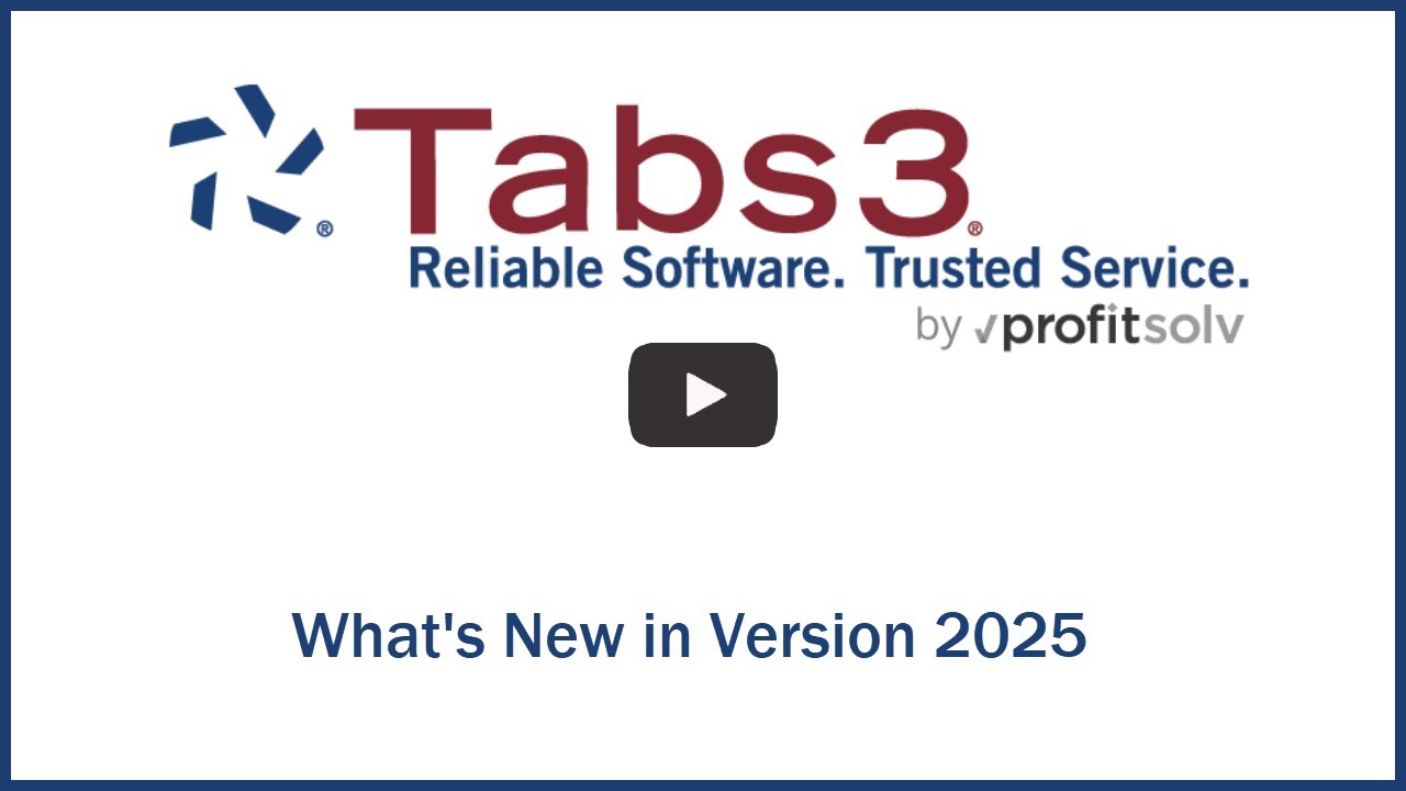 What's New in Version 2025