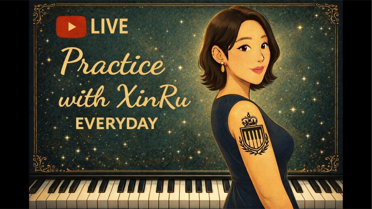 Waking up my fingers! | Practice with XinRu Day 90