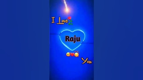 i love you raju name ringtone,,#ringtone @ viral