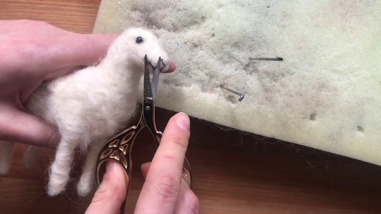 Kurs filcowania owieczki cz.2