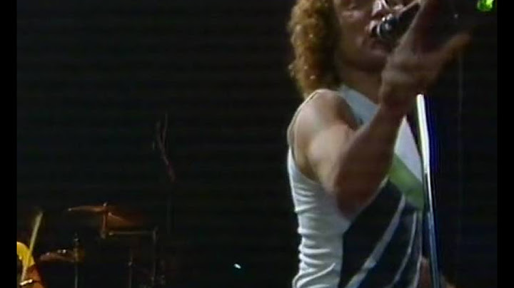 Foreigner - Urgent - Live Dortmund Germany 1982