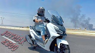 New wins! SYM JOYMAX Z300 review and test drive