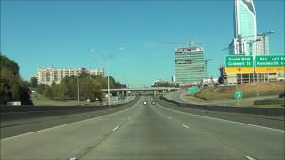 North Carolina - Interstate 277 Inner Loop (Brookshire Frwy) - Full Length