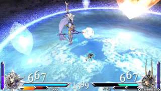 Dissidia 012 Duodecim Final Fantasy - Cecil combos with Garland Assist Part 3