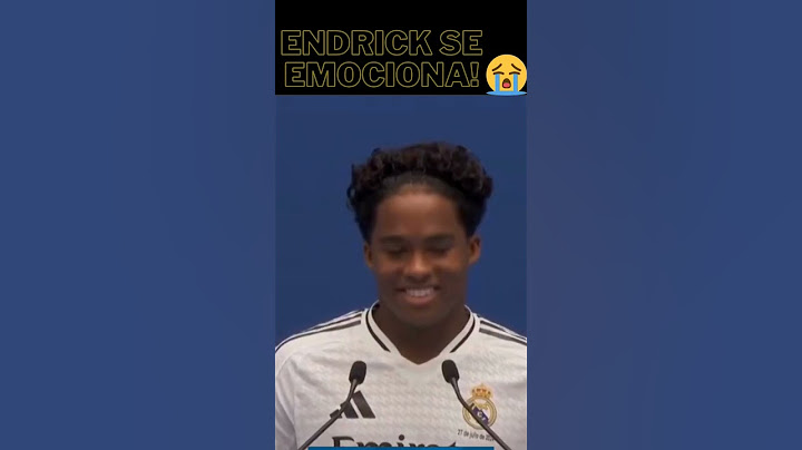 Endrick se emociona em apresentação com festa no Real Madrid
