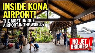 Inside The Kona Airport - Kona, Hawaii