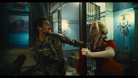Harley Quinn's Escape Scene - THE SUICIDE SQUAD (2021)